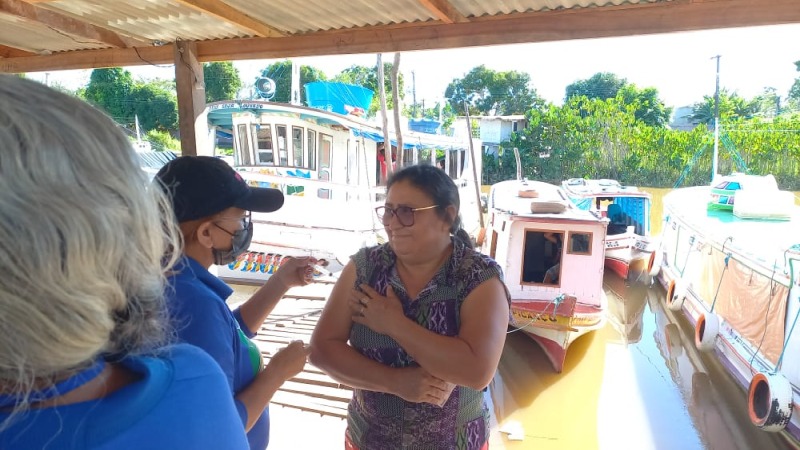 notícia: Governo inicia campanha de vacinação em portos de Macapá e Santana