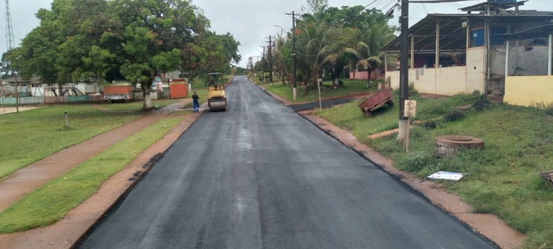 notícia: Mobilidade Urbana: Governo do Amapá inicia pavimentação asfáltica nas principais vias de Serra do Navio