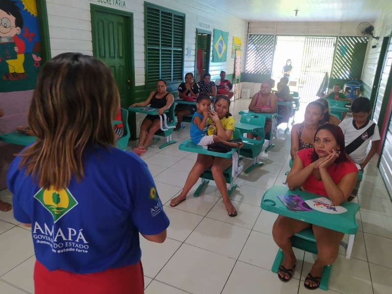 notícia: Governo do Amapá leva Ação Integrada do Março Mulher a Comunidades Ribeirinhas