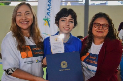 notícia: Governo do Amapá seleciona estudante para atuar como Jovem Senador em Brasília