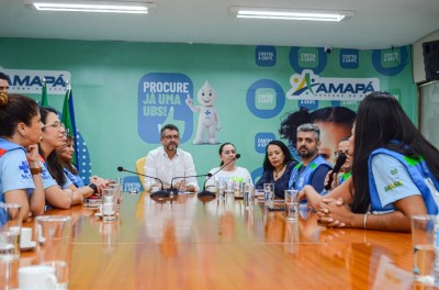 notícia: Amapá recebe mais uma equipe da Força Nacional do SUS para reforço no combate ao surto de síndromes respiratórias