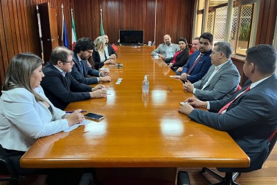 notícia: Com foco na bioeconomia, Amapá e Itália planejam cooperação para fortalecer relações comerciais