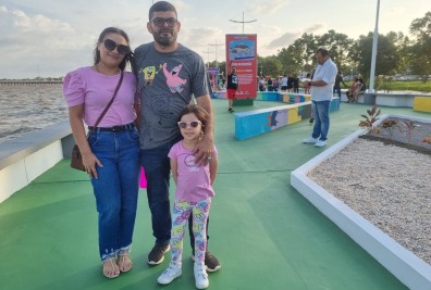 notícia: 'É o ponto turístico perfeito para passear com amigos e familiares', diz visitante sobre novo Trapiche do bairro Santa Inês