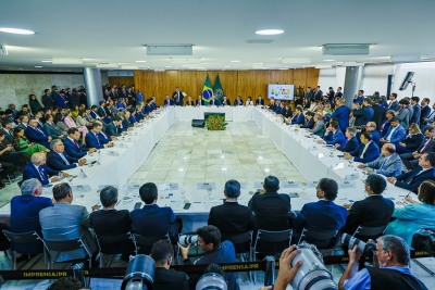 notícia: Governador Clécio Luís participa da criação do `Conselho da Federação´ de combate à violência nas escolas