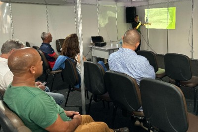 notícia: 52ª Expofeira: agricultores são orientados sobre o papel dos polinizadores na cadeira produtiva do Amapá