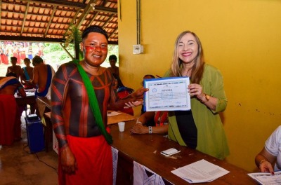 notícia: ‘Estamos prontos para educar nossa comunidade’, diz professor indígena formado pelo Governo do Amapá