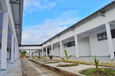 notícia: Governo do Amapá avança nas obras de reforma e ampliação de escola que vai atender mais de 1,4 mil alunos em Laranjal do Jari