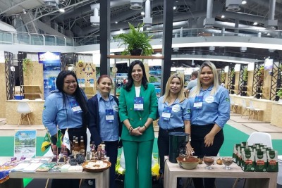 notícia: Governo do Estado destaca atrações e produtos típicos do Amapá na 11ª Feira Internacional de Turismo na Amazônia