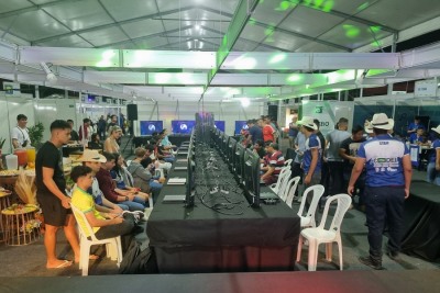 notícia: Governo do Estado dá início a festival de jogos eletrônicos na 52ª Expofeira do Amapá