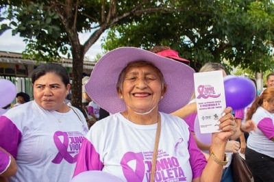 notícia: Junho Violeta: Governo do Amapá realiza blitz educativa para conscientizar sobre violência contra idosos 