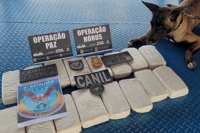 notícia: Forças de Segurança do Amapá prendem mulher com 16 quilos de drogas em porto no município de Santana