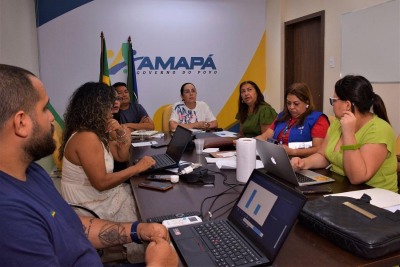 notícia: Governador e equipe avaliam ações de combate ao surto de síndromes gripais no Amapá