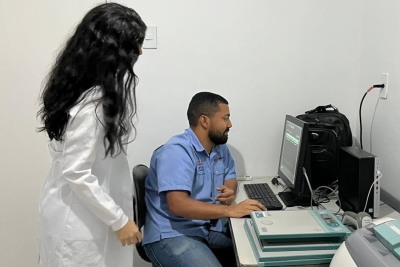 notícia: Governo do Amapá entrega equipamento de radiologia digital para Unidade Mista de Saúde de Serra do Navio 