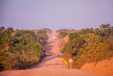 notícia: Novo PAC vai garantir integração regional ao Amapá com a pavimentação de cerca de 300 quilômetros da Rodovia BR-156