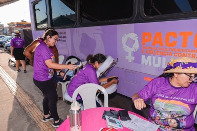 notícia: Governo do Amapá apoia Marcha das Margaridas e leva atendimento às mulheres