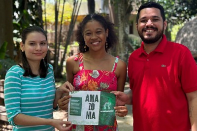 notícia: Com projeto sobre bioeconomia, estagiários do Governo do Estado representam o Amapá no encontro ‘Diálogos Amazônicos’, no Pará 