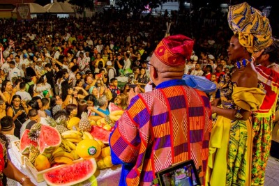 notícia: Missa dos Quilombos exalta união e fé do povo afro do Amapá no 28º Encontro dos Tambores