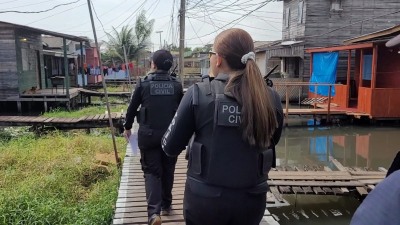 notícia: Governo do Amapá atua no 'Dia D' da Operação Átria, que combate a violência contra a mulher