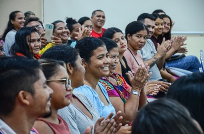 notícia: Governo do Amapá e Caixa Econômica realizam sorteio para definir famílias que irão ocupar novas moradias do Miracema 