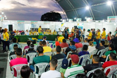 notícia: 30ª Agropesc: Governo do Estado e Prefeitura de Amapá firmam parcerias para fortalecer a economia e a mobilidade urbana da Região dos Lagos