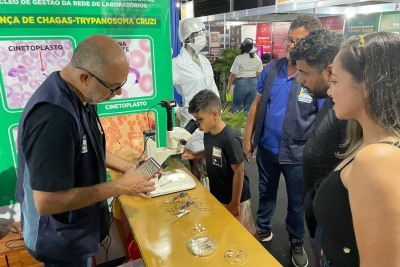 notícia: 52ª Expofeira do Amapá: ação educativa orienta visitantes sobre prevenção e cuidados com a Dengue, Chikungunya e Zika