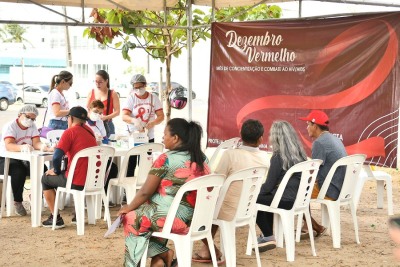 notícia: Governo do Amapá promove ação de saúde e autocuidado pelo Dia Mundial de Combate à AIDS