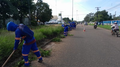 notícia: Governo inicia serviços de manutenção da Rodovia Josmar Pinto, antiga JK