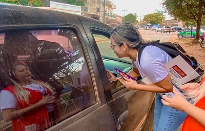 notícia: Governo do Amapá leva conscientização sobre violência contra as mulheres a Oiapoque