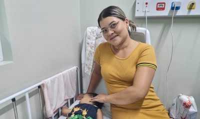 notícia: 'O espaço é melhor e fortalece a esperança de voltar mais cedo pra casa', diz mãe de paciente sobre novos leitos do Hospital da Criança