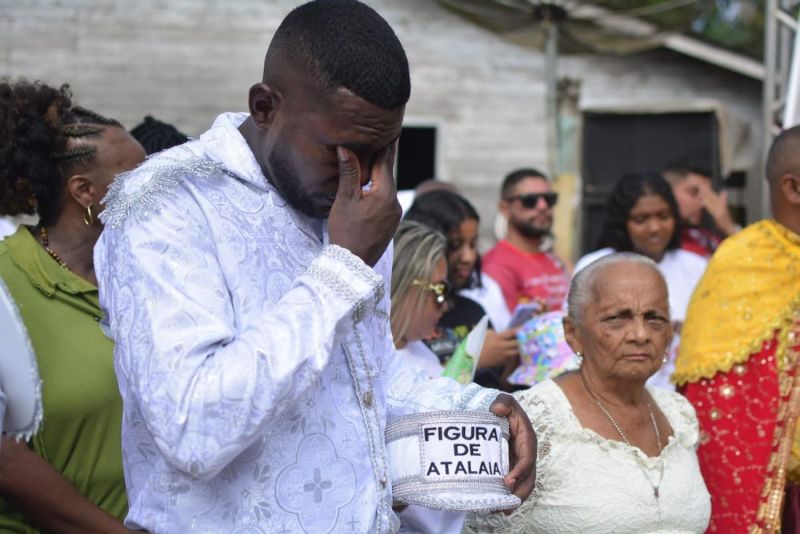 Missa celebra a fé do povo de Mazagão Velho no Dia de São Tiago.

Em 2024, festividade completa 247 anos de tradição e recebe apoio do Governo do Amapá. <div class='credito_fotos'>Foto: Maksuel Martins   |   <a href='/midias/2024/originais/15645_7d7ec4ed-ecf8-c4dd-aeed-6df27b9a9d0b.jpg' download><i class='fa-solid fa-download'></i> Download</a></div>