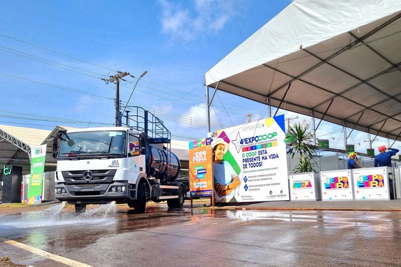 Equipe de lavagem conta com uma equipe de 10 trabalhadores