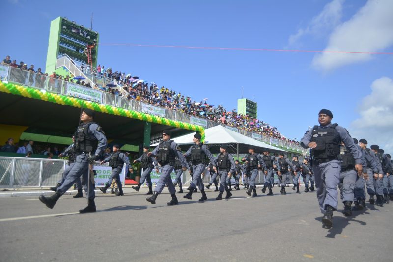 Polícia Militar do Amapá compôs efetivo que desfilou neste 7 de setembro