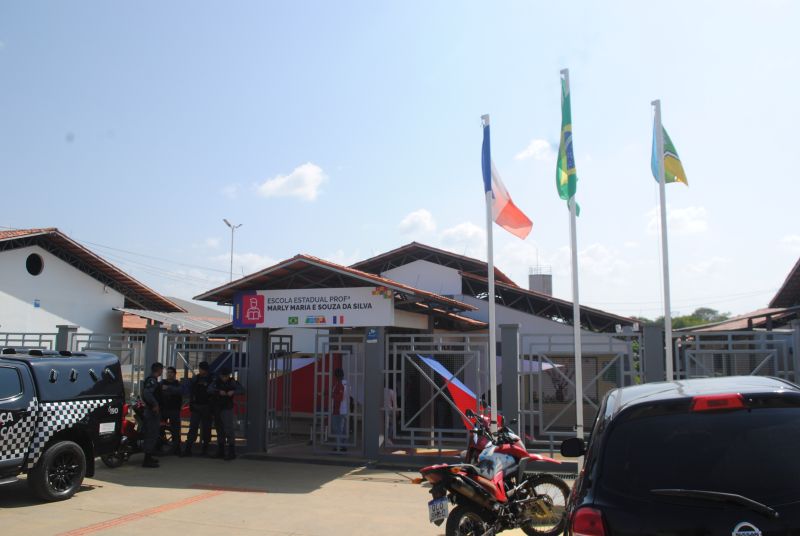 A Escola Estadual Marly Maria fica localizada no residencial Macapaba, na Zona Norte de Macapá