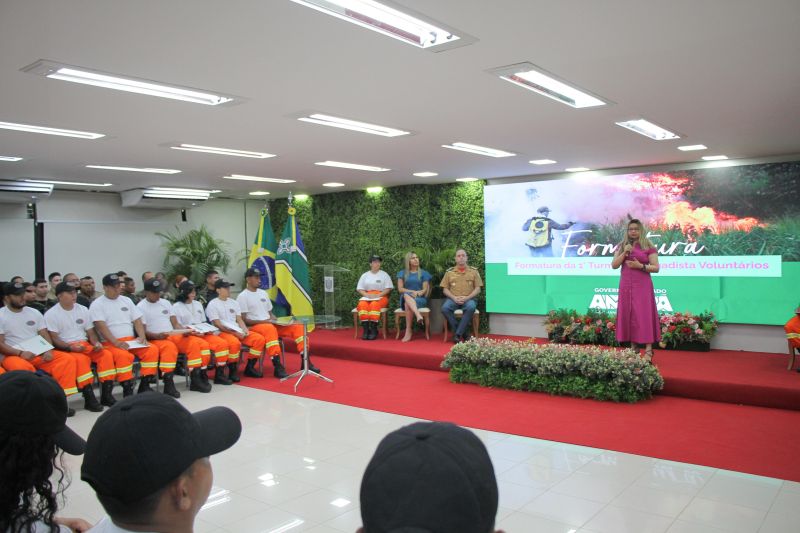 Formatura aconteceu no Salão Nobre do Palácio do Setentrião