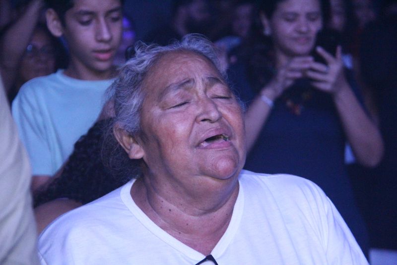 Fiéis de outras congregações também foram prestigiar a abertura da Semana Cultural Gospel