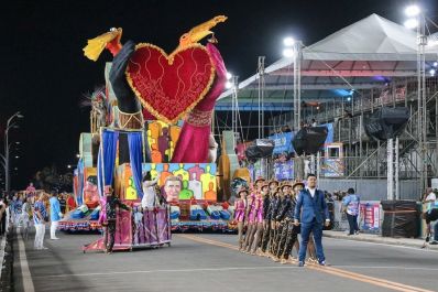 notícia: FOTOS: veja como foi o desfile da Emissários da Cegonha, em Macapá