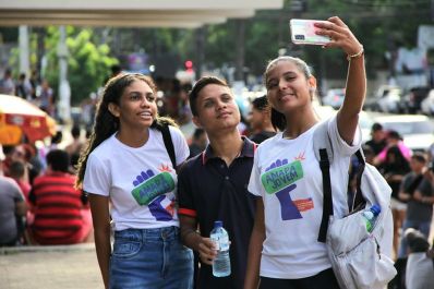 notícia: Novo Amapá Jovem: eixo do programa realiza projetos na rede pública estadual de educação