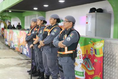 notícia: Carnaval 2024: segurança reforçada garante tranquilidade na primeira noite de desfiles no Sambódromo de Macapá