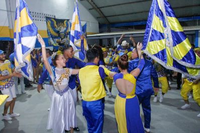 notícia: Carnaval 2024: Império da Zona Norte emociona convidados e brincantes durante 'Visita da Corte'