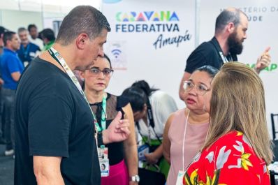 notícia: Caravana Federativa: Governo do Estado e Ministério da Saúde debatem fortalecimento de programas do SUS no Amapá