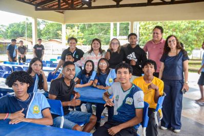 notícia: Governo do Amapá e FNDE realizam visita técnica para auxiliar prestação de contas de escolas, em Tartarugalzinho e Pracuúba