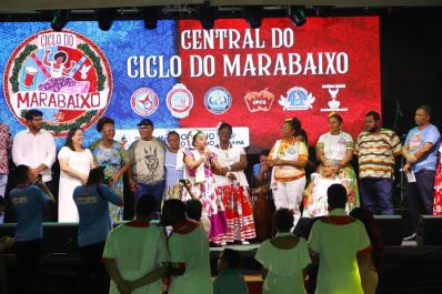 notícia: Governo do Amapá celebra cultura e tradição com abertura da 2ª Central do Marabaixo, em Macapá