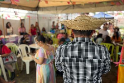 notícia: Governo do Amapá promove ‘Arraiá Terapêutico’ para integração de usuários do Centro de Atenção Psicossocial