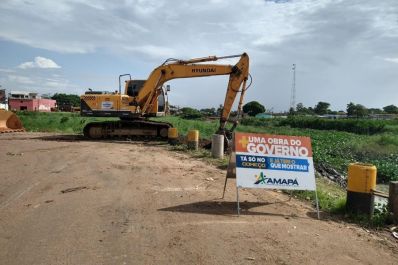 notícia: Governo do Amapá retira 168 toneladas de entulho e lixo em dois canais que transbordaram em Macapá