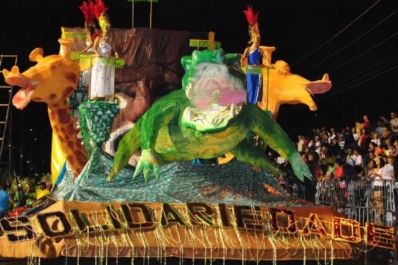 notícia: Carnaval 2024: Solidariedade conta lenda e história em torno da paixão pelo jacaré, símbolo da escola de samba