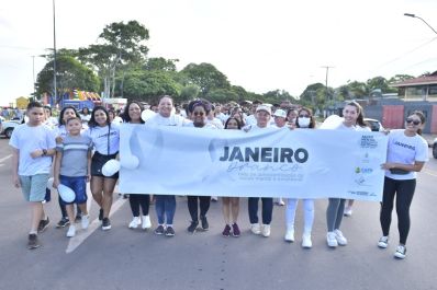 notícia: Janeiro Branco: Governo do Amapá promove caminhada de promoção à saúde mental e emocional 