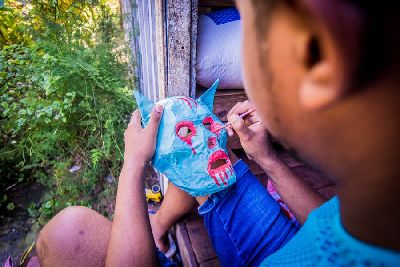 notícia: Com o apoio do Governo do Amapá, artesãos se preparam para o ‘Baile de Máscaras’ na Festa de São Tiago