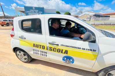 notícia: Detran Amapá promove mutirão com mais de 260 exames teóricos e práticos, em Laranjal do Jari