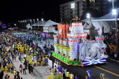 notícia: Carnaval 2024: Unidos do Buritizal explora raízes da alegria carnavalesca com viagem pela história do humor e da comédia 