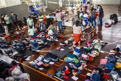 notícia: Governo do Amapá acolheu cerca de 4 mil pessoas atingidas pelas fortes chuvas em Macapá